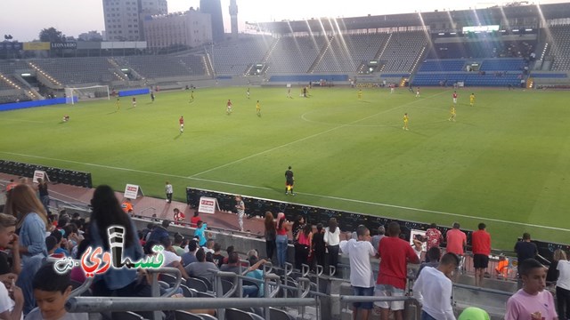 الحكم القسماوي لكرة القدم اسماعيل عدنان يقود مباراة الشبيبة أ  بملعب بلومفيلد بيافا